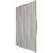 Ekena Millwork 19 5/8in. W x 19 5/8in. H Willow EnduraWall Decorative 3D Wall Panel Covers 2.67 Sq. Ft. WP20X20WWAMB - alternate 6